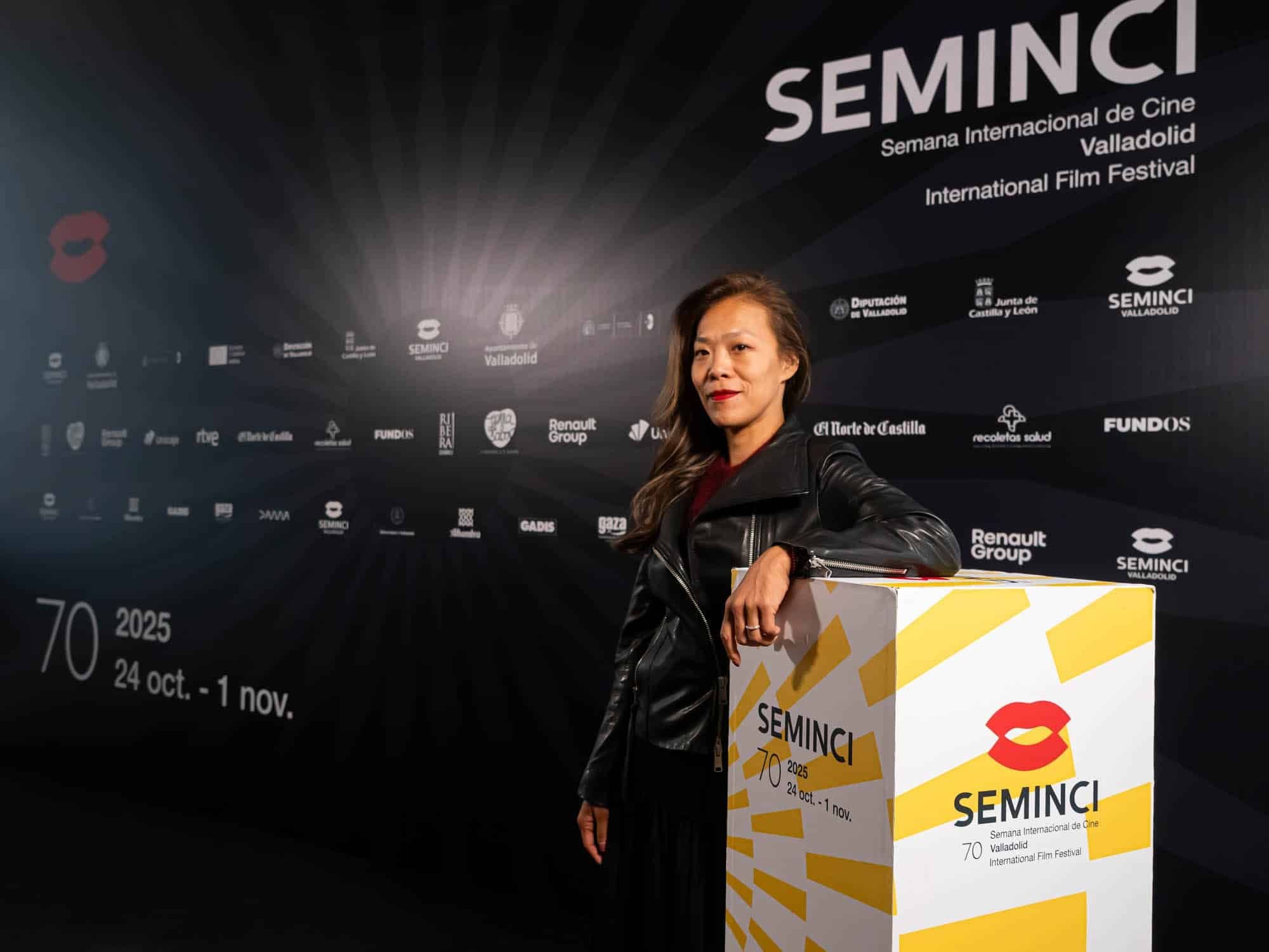 La directora y guionista Shih-Ching Tsou presentó 'La chica zurda' en la Seminci 2025
