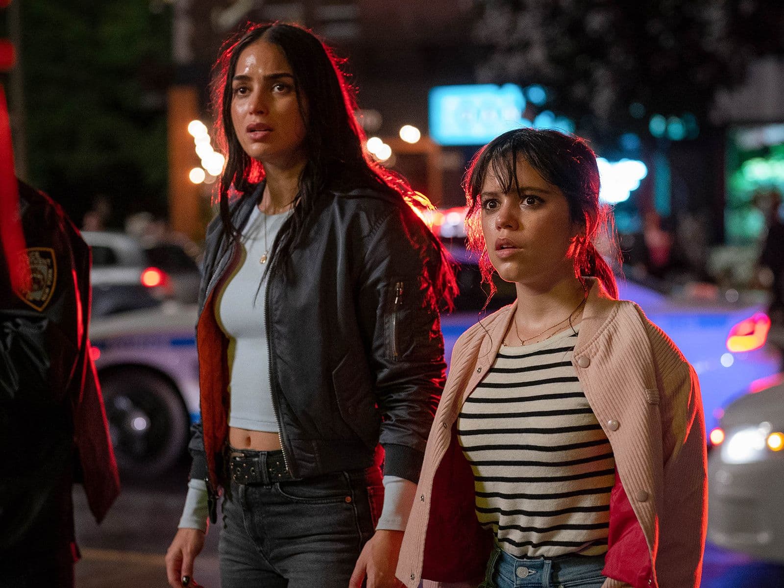 Jenna Ortega y Melissa Barrera en 'Scream VI'