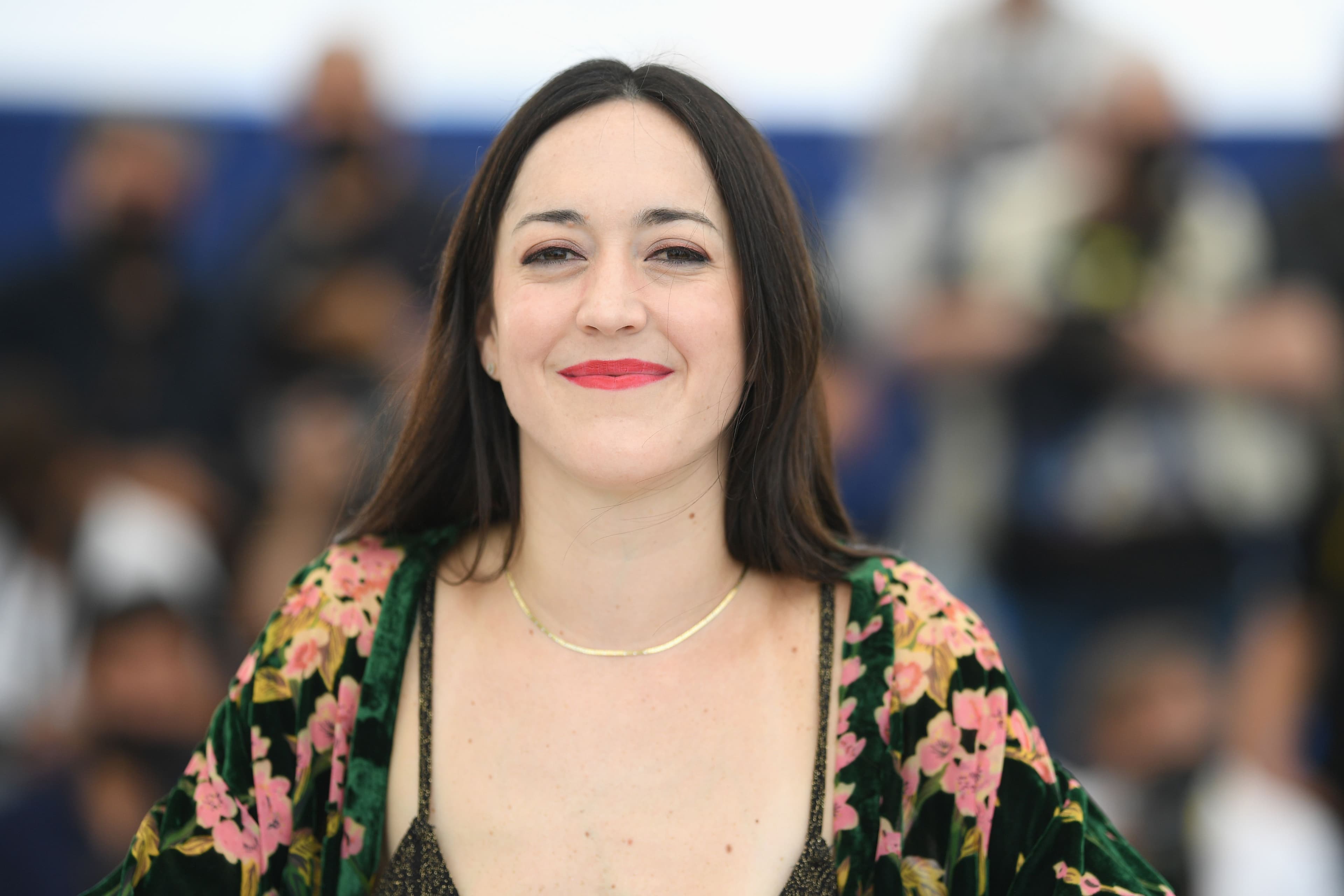 La directora chilena Dominga Sotomayor en el Festival de Cannes, en 2021