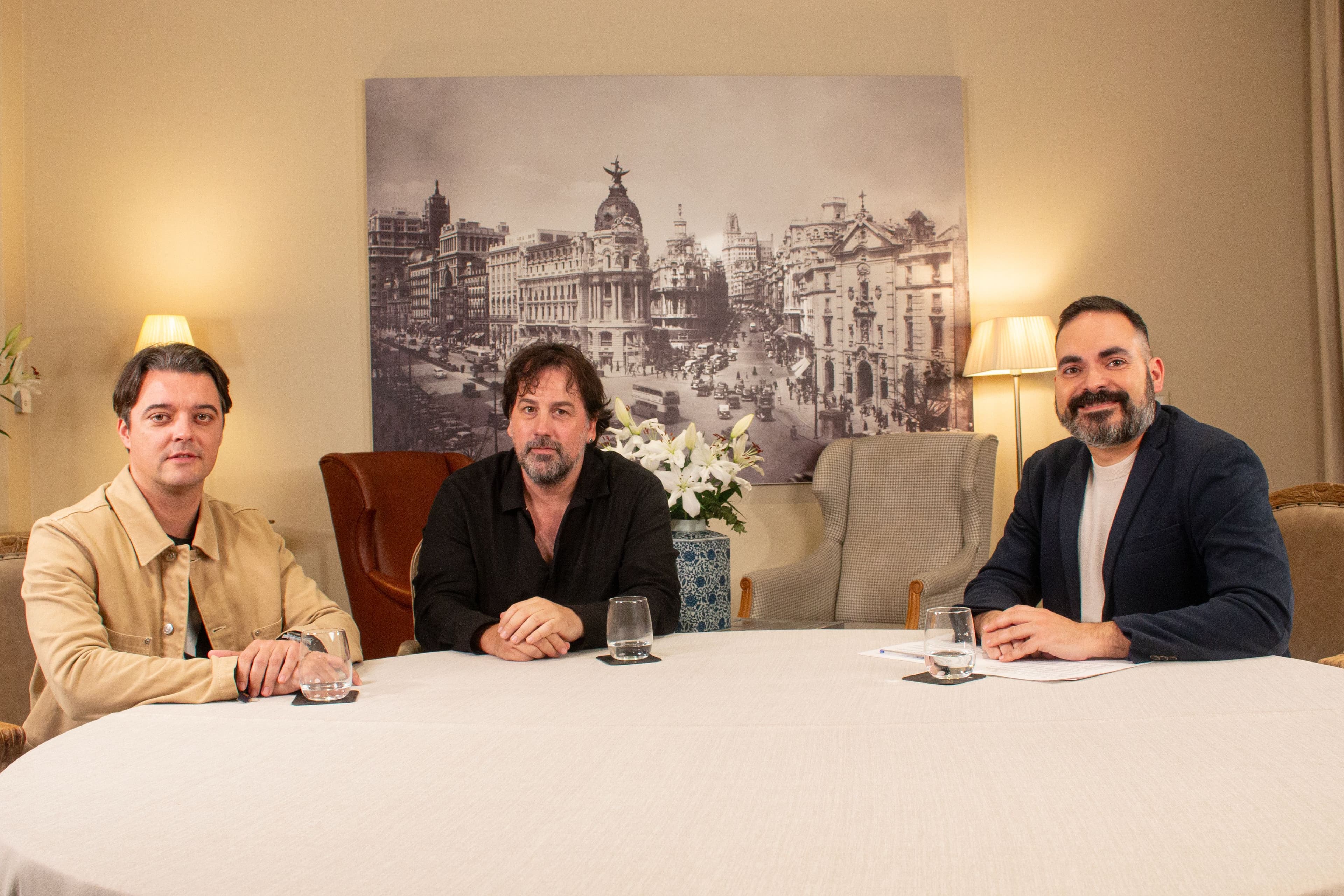 Cristóbal García e Isaki Lacuesta ('Segundo premio'), en entrevista con David Martos