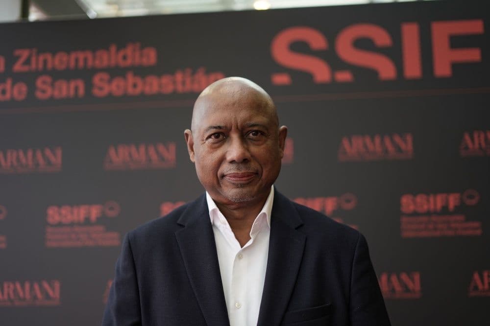 Raoul Peck presentó 'Orwell: 2 + 2 = 5' en el Festival de San Sebastián, en septiembre de 2025