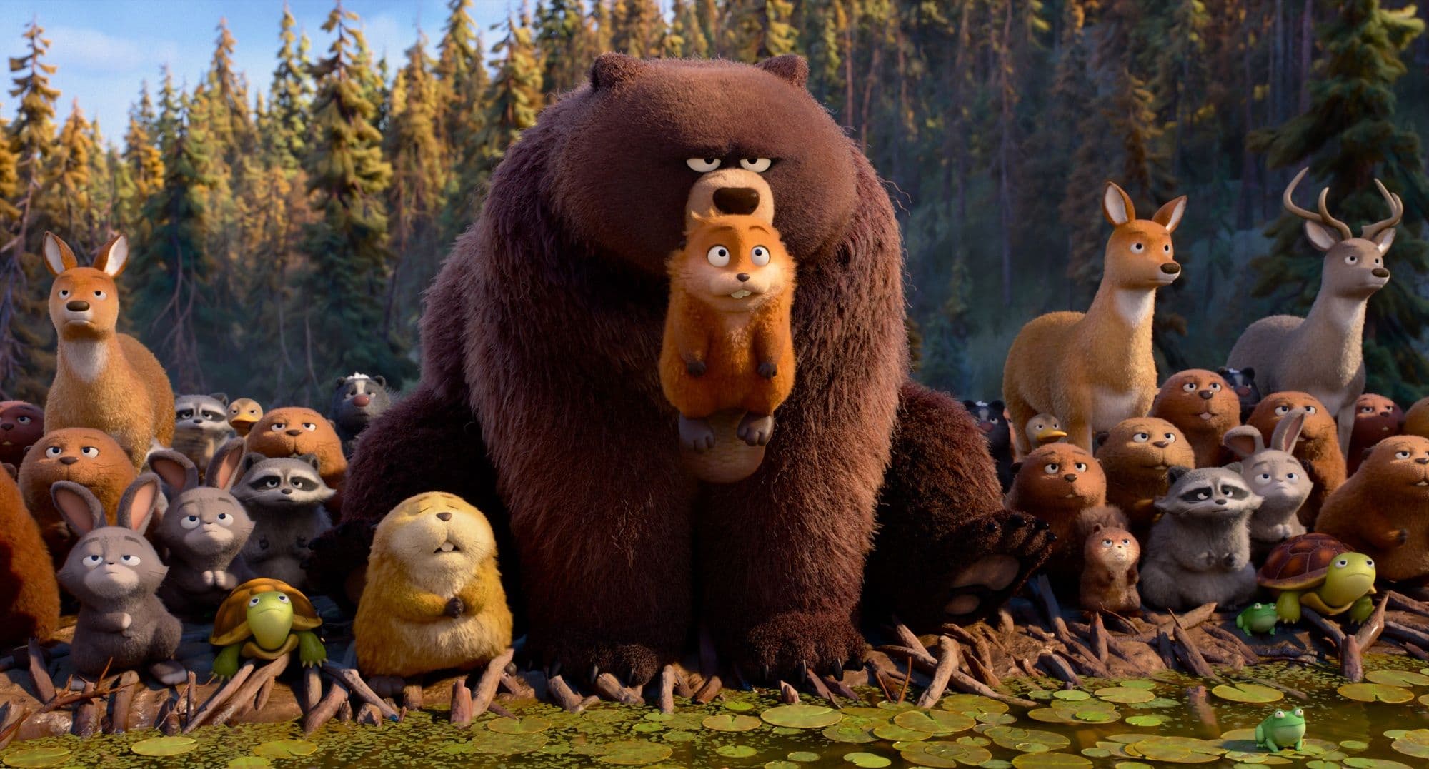 Fotograma promocional de la película de animación original de Pixar 'Hoppers', dirigida por Daniel Chong