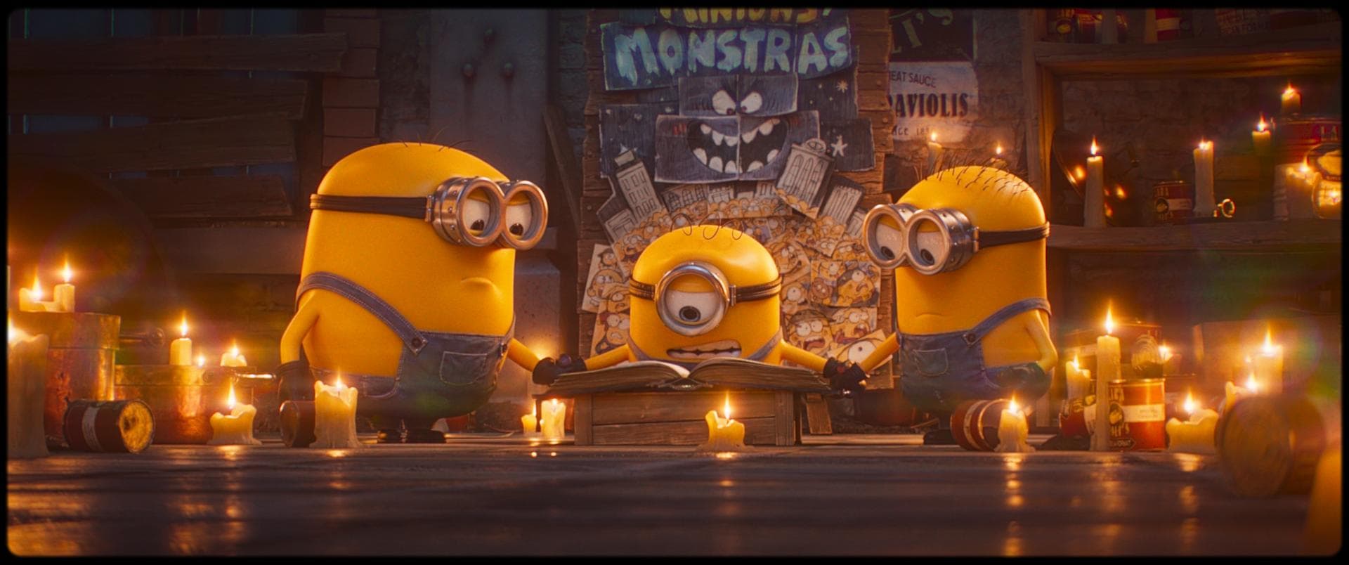 Fotograma de 'Minions & Monsters', dirigida por Pierre Coffin para Illumination