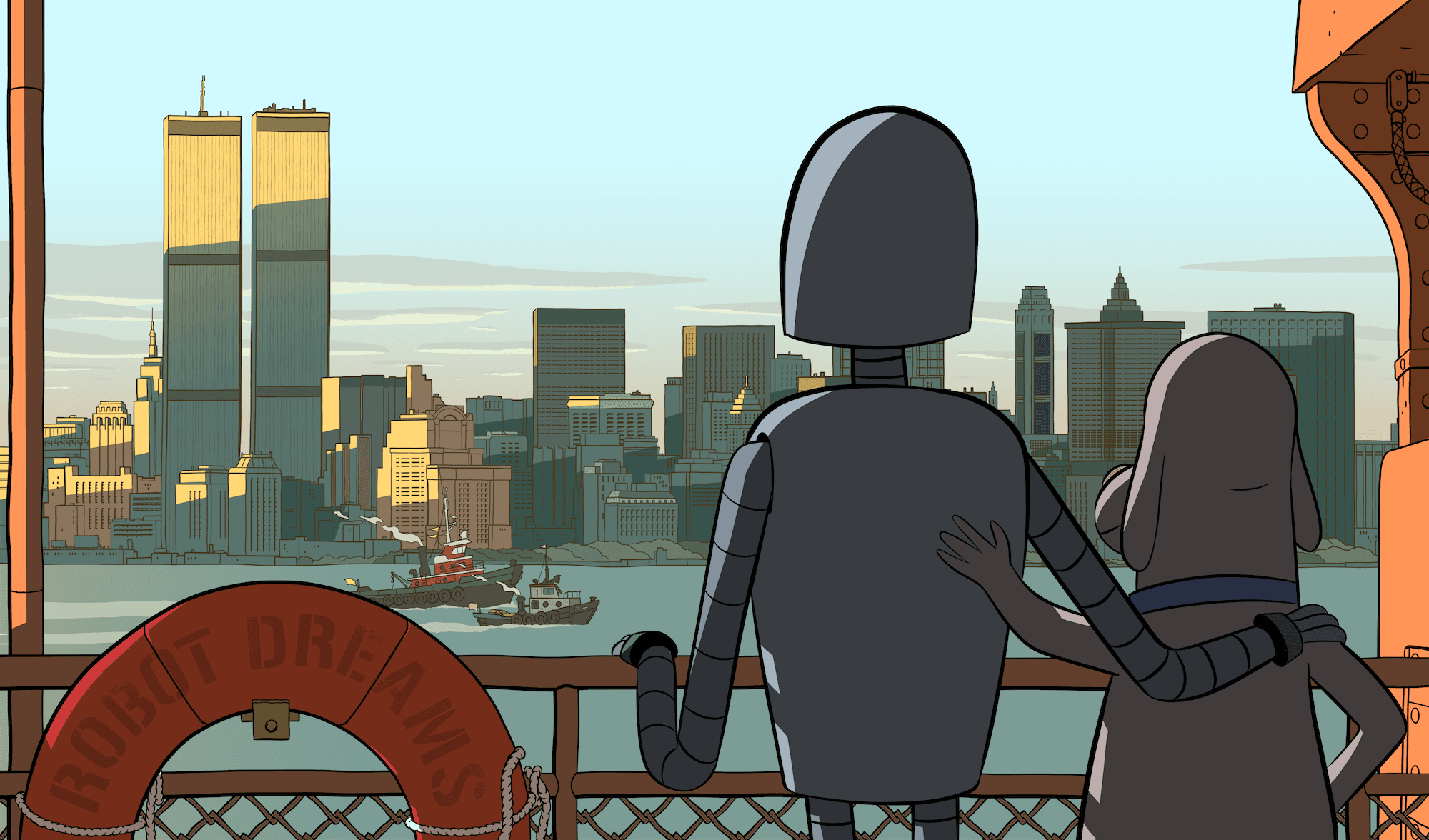 Imagen promocional de la película 'Robot dreams', de Pablo Berger