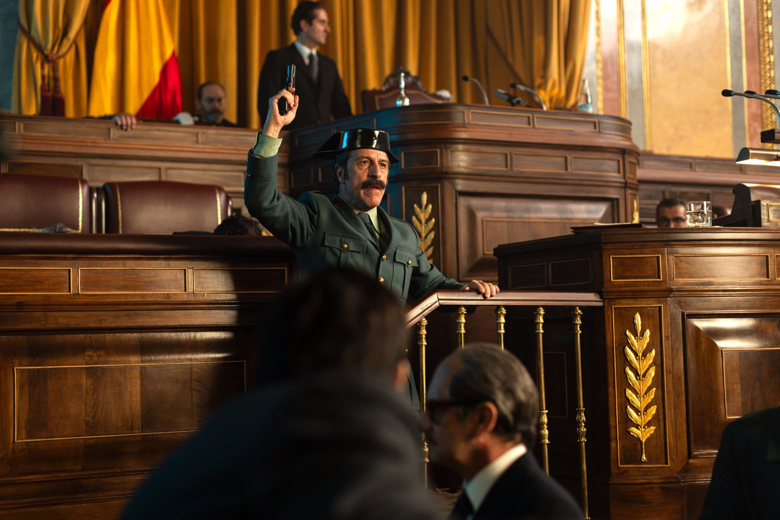 David Lorente como el coronel Tejero