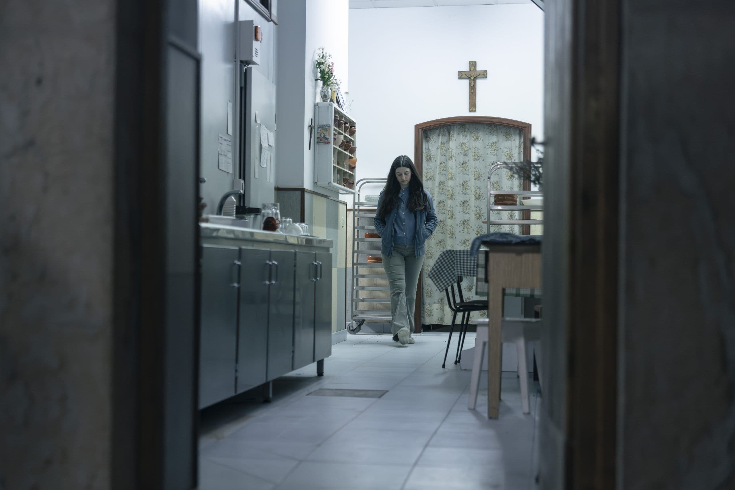 Blanca Soroa en un fotograma promocional de 'Los domingos', de Alauda Ruiz de Azúa