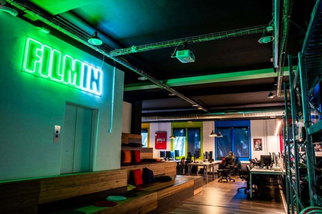 Las oficinas en Barcelona de la plataforma de streaming Filmin