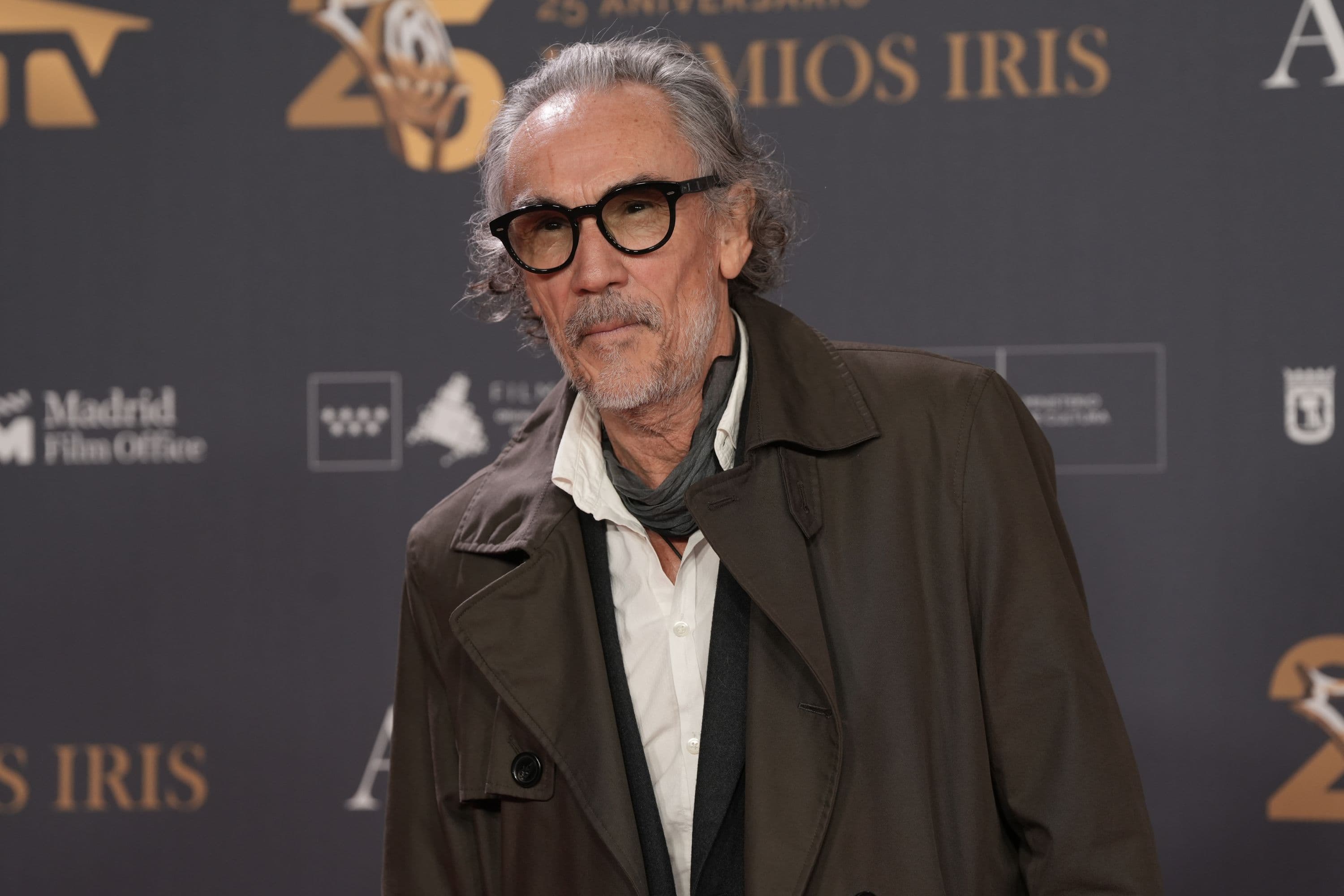 El productor José Manuel Lorenzo en la alfombra de los Premios Iris 2024