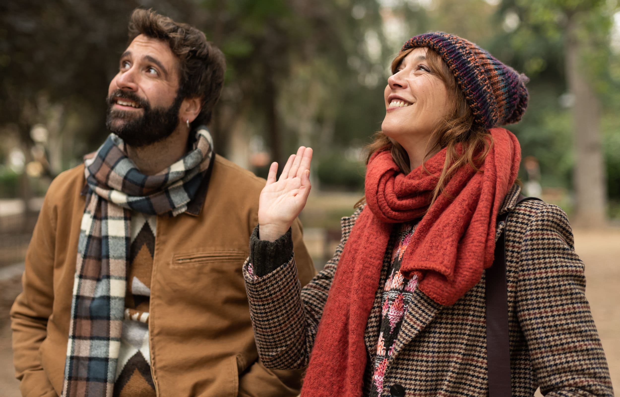 Lorena López y Ricard Farré, protagonistas de la serie 'Custodia repartida'