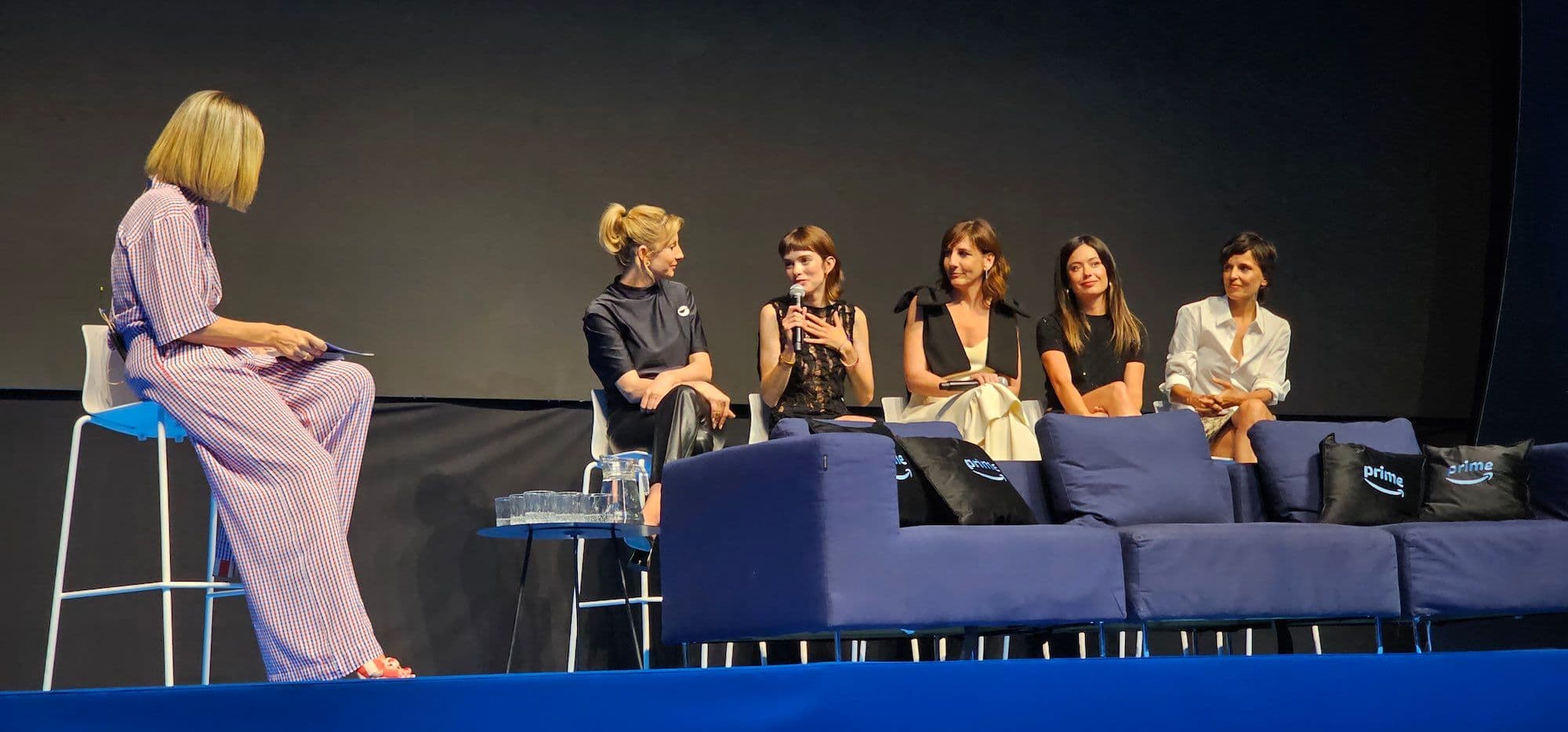 María José Rodriguez, Najwa Nimri, Alba Planas, Malena Alterio, Anna Castillo y Elena Anaya en el Prime Video Presents de 2024