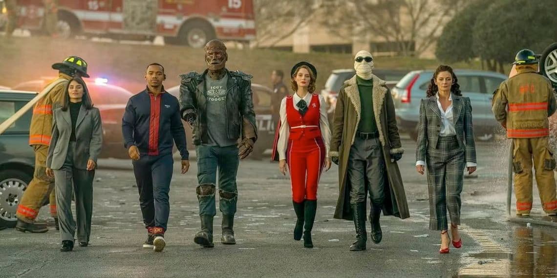 El equipo de superhéroes que conforman 'Doom Patrol'
