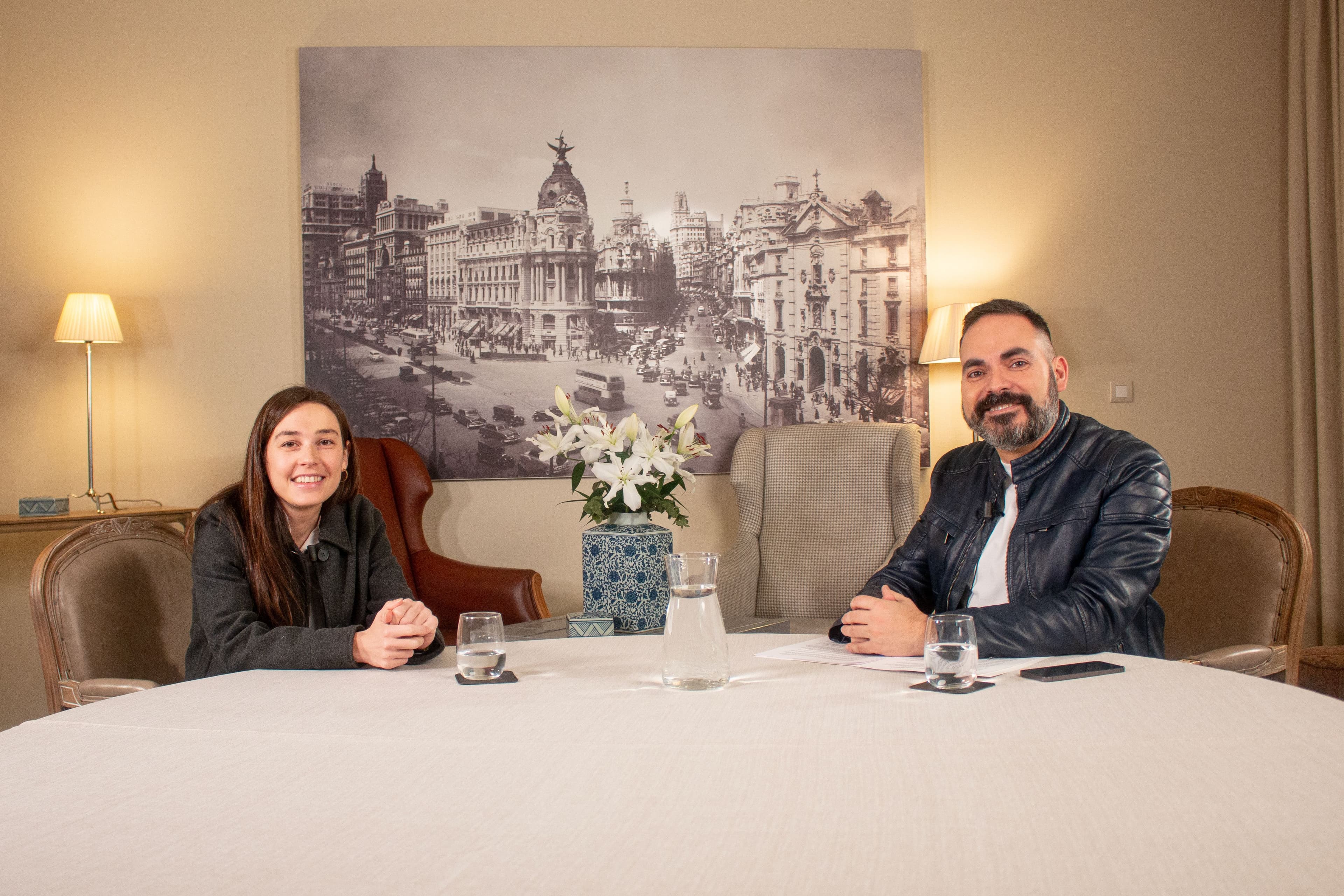 La directora Sandra Romero ('Por donde pasa el silencio'), en entrevista con David Martos
