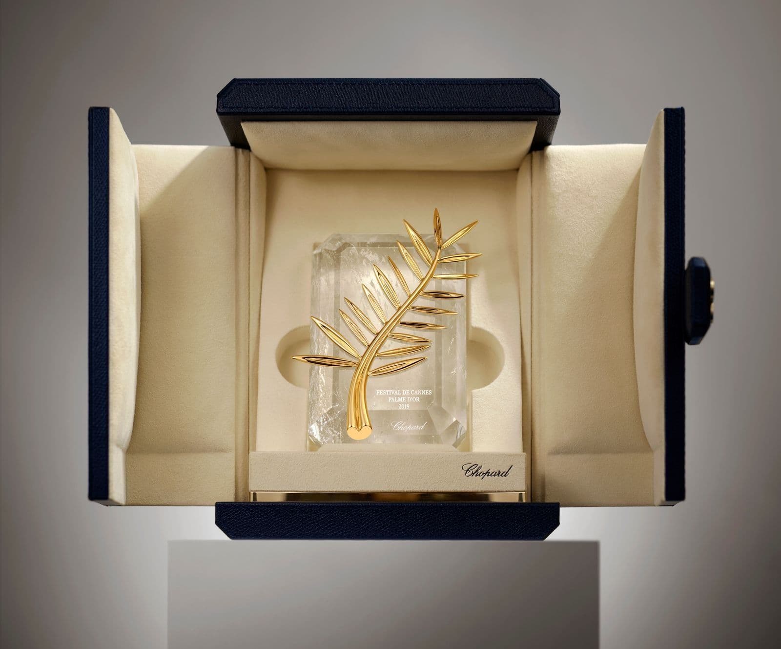 Imagen de archivo de la Palma de Oro que entrega el Festival de Cannes y fabrica la casa Chopard