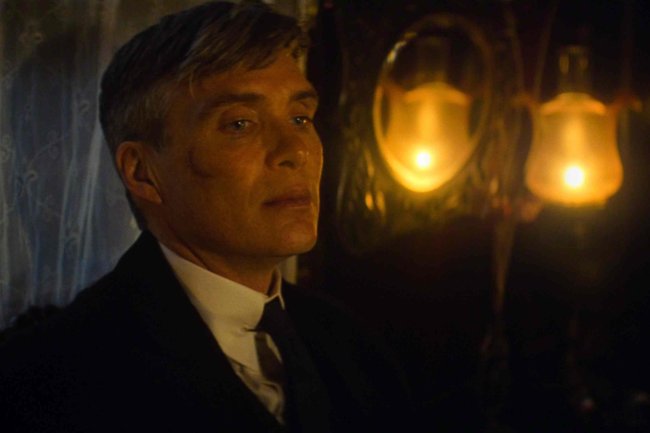 El actor Cillian Murphy en un fotograma de la película de Netflix 'Peaky Blinders: El hombre inmortal'