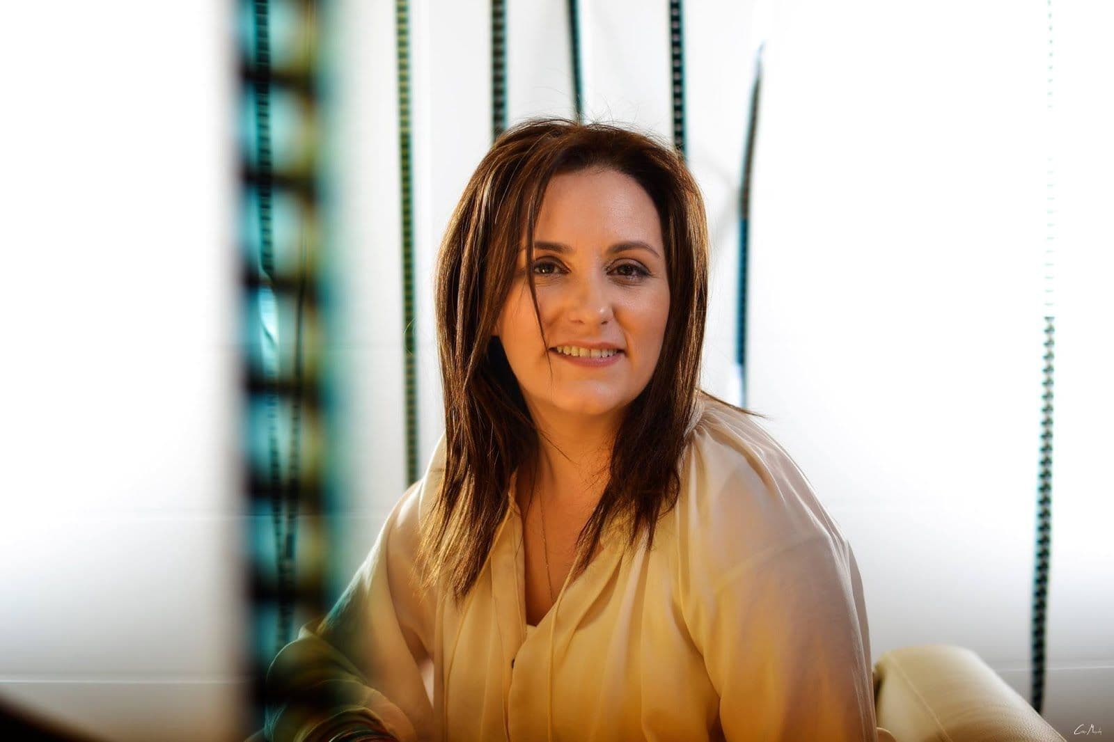 La productora Marta Velasco, en una foto de archivo, como homenajeada en el Festival de Huelva