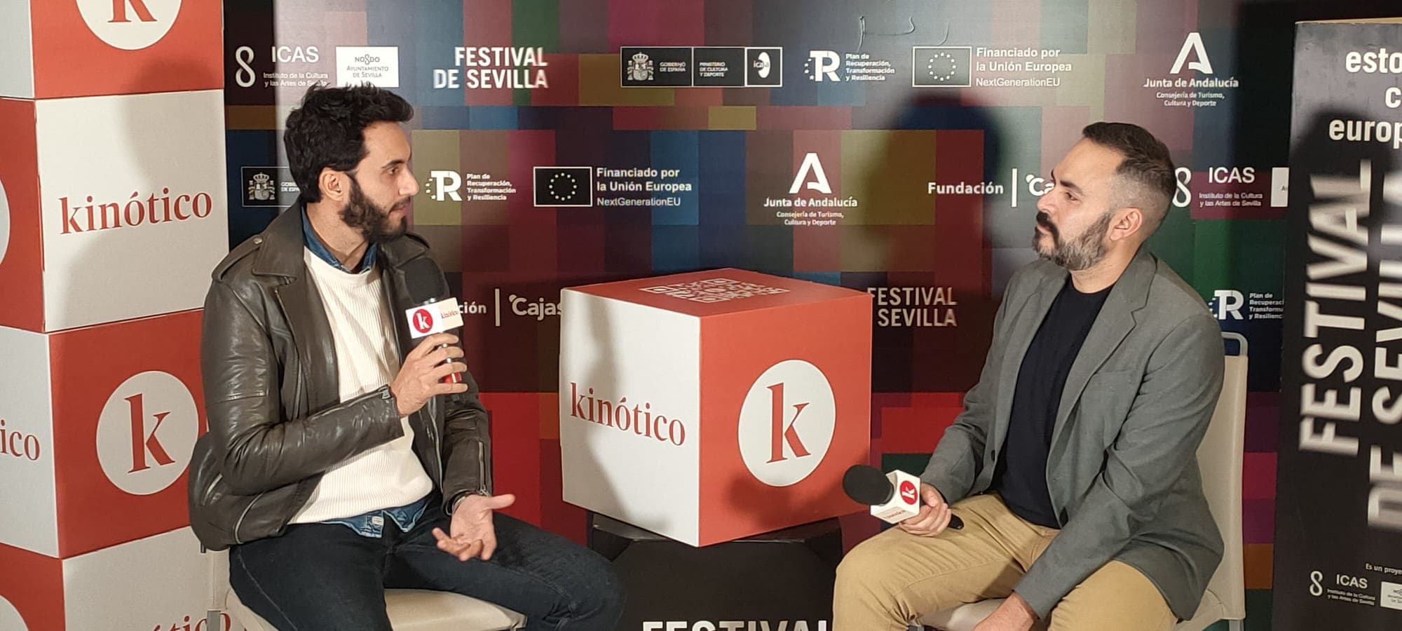 El director y guionista Fer Pérez conversa con David Martos en el Festival de Sevilla