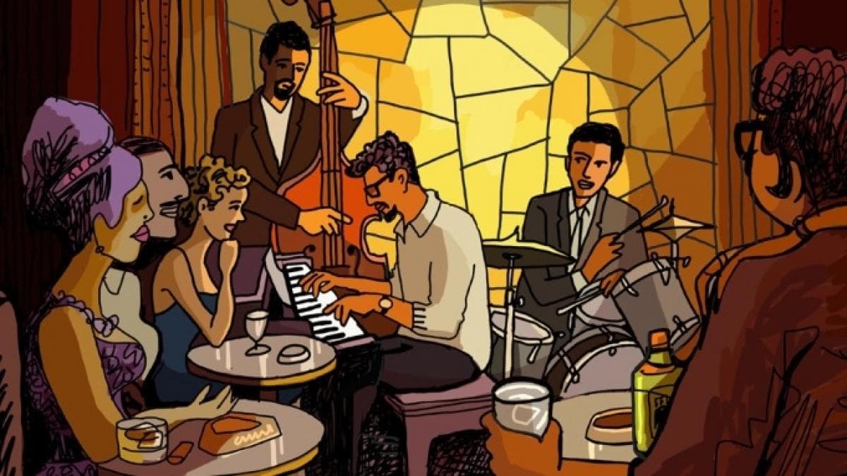 Imagen promocional de 'They shot the piano player', de Fernando Trueba y Javier Mariscal